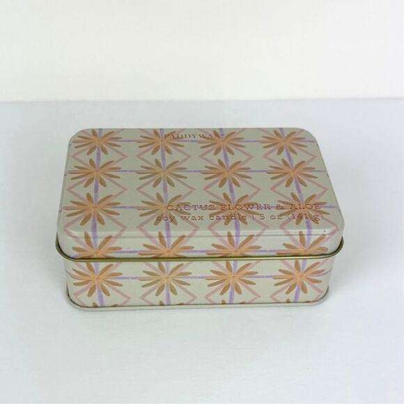 PaddyWax Cactus Flower Aloe 5 oz Soy Wax Candle NEW - Picture 2 of 4